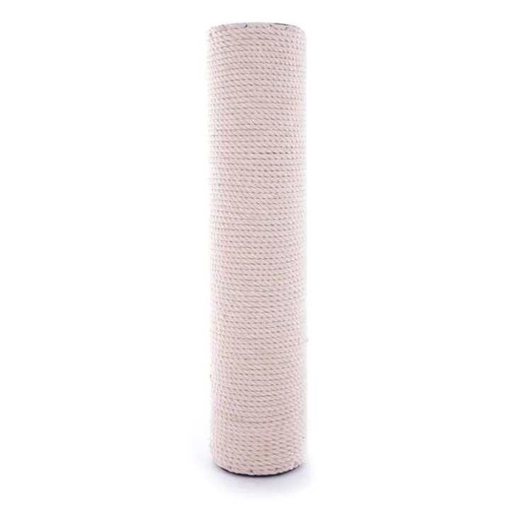 Poteau en coton pour recharge griffoir coloris beige Martin Sellier Douceur - 40 cm