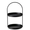Présentoir de table en fer noir Joko - 27 x 26 x 44 cm