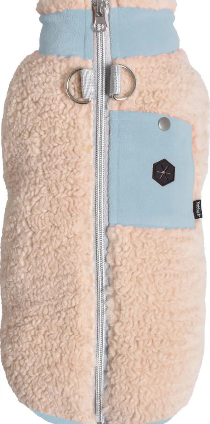 Pull pour chien coloris bleu Bobby Alpaga - Taille 36M