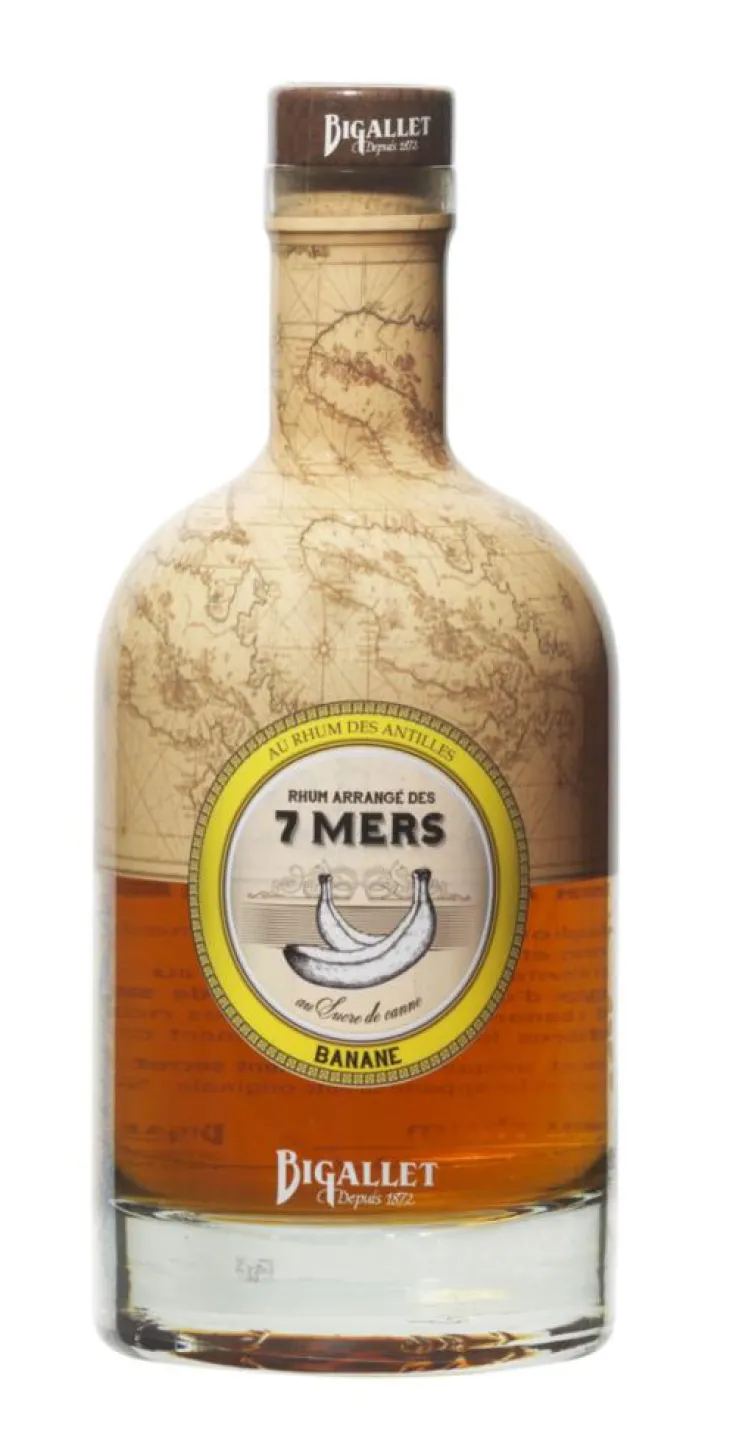 Punch au rhum banane Bigallet - 70 cl