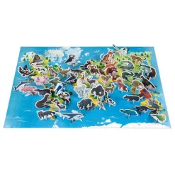 Puzzle éducatif 200 pièces Les animaux menacés – dès 6 ans