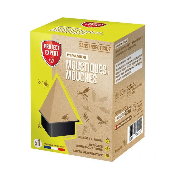 Pyramide répulsive moustiques et mouches