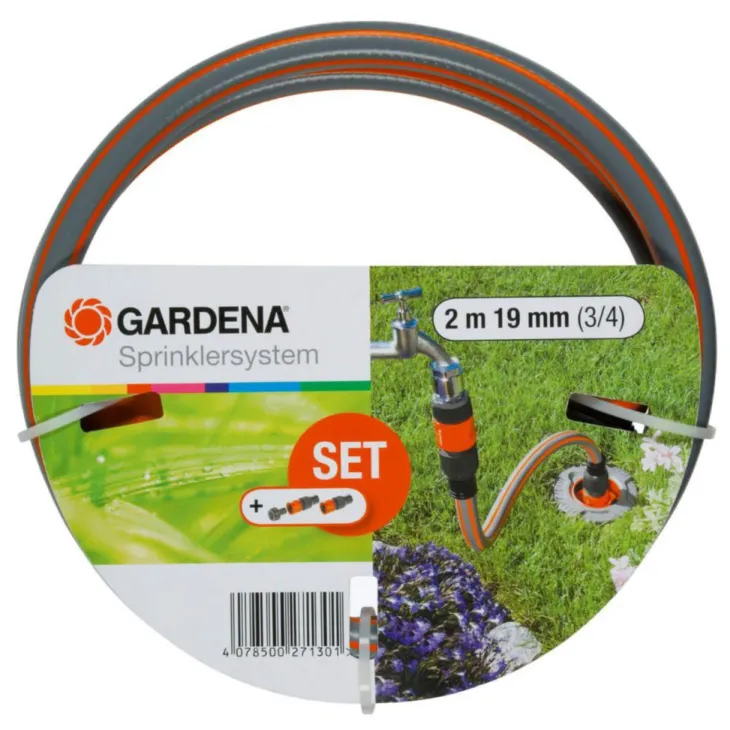 Équipement de branchement coloris gris Ø 19 mm x 2 m