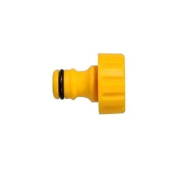 Raccord robinet fileté extérieur coloris jaune Hozelock - 20/27