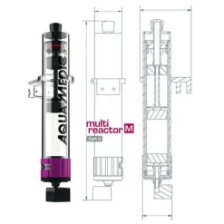 Réacteur multi-usages taille M, AQUA MEDIC, modèle Gen II