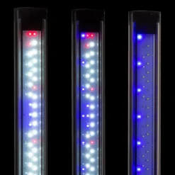 Rampe LED aquarium eau douce, blanc 16W, AQUAEL, Leddy Slim Duo Sunny & Plant 2.0 - Day & Night