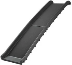 Rampe pliante voiture pour chien en plastique coloris noir Trixie - 40 x 156 cm