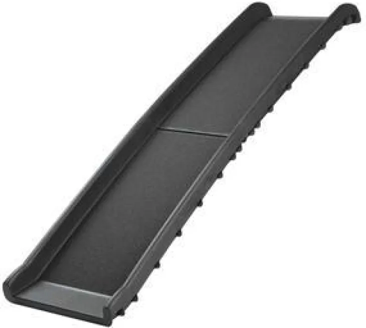 Rampe pliante voiture pour chien en plastique coloris noir Trixie - 40 x 156 cm