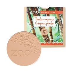 Recharge Poudre compacte Brun beige 303 Zao – 9 gr