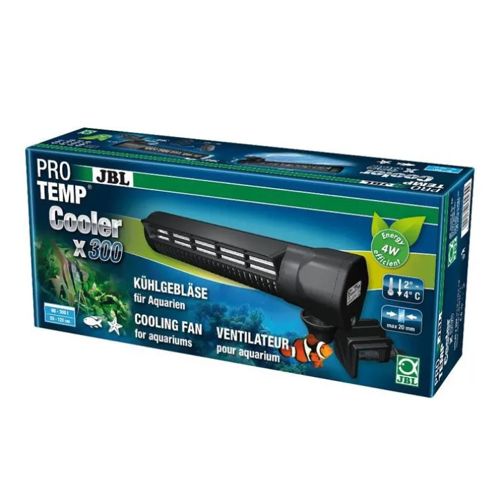 Refroidisseur pour aquarium d’eau douce et d’eau de mer coloris noir JBL ProTemp Cooler x300 (Gen 2)
