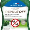 RŽpulsif d'extŽrieur pour chien et chat en gel marquages urinaires et dŽgradations Francodex Repuls'Off - 640 g