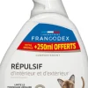 RŽpulsif d'intŽrieur et d'extŽrieur pour chat agrumes et lavande Francodex - 1 L