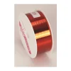 Ruban métallisé en bobine coloris rouge 30 mm - 4 m