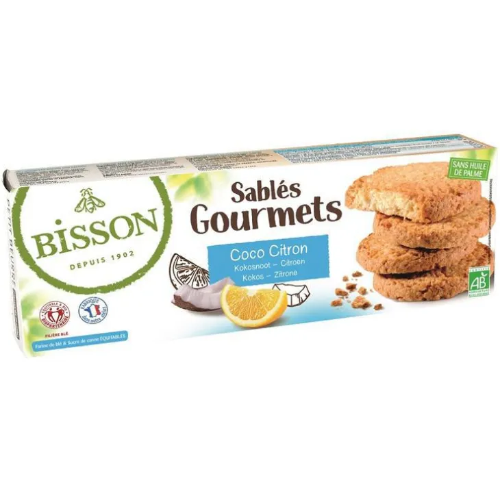 Sablé gourmet coco citron 150 g