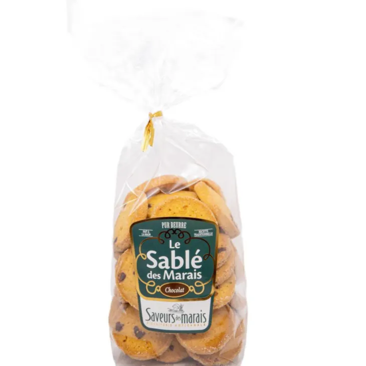 Sablés chocolat Saveurs des marais - 210 g