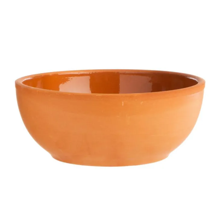 Saladier Breeze coloris marron en céramique - Ø 20 cm