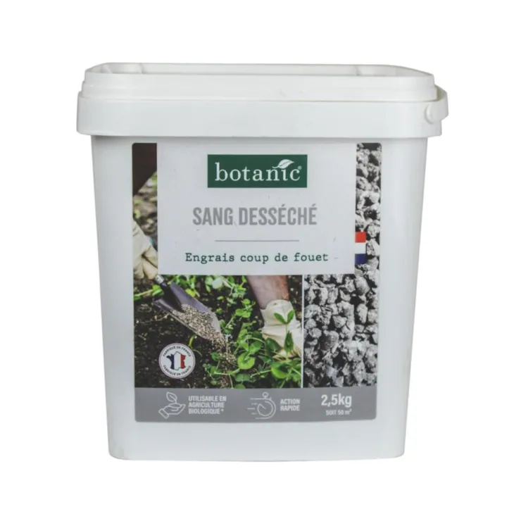 Sang desseché seau botanic® - 2,5 kg