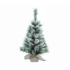 Sapin de Noël artificiel enneigé avec toile de jute Vancouver - 60 cm