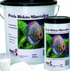 Sel minéral pour Discus, spécification 6kg - PREIS AQUARISTIK, Mineral Discus