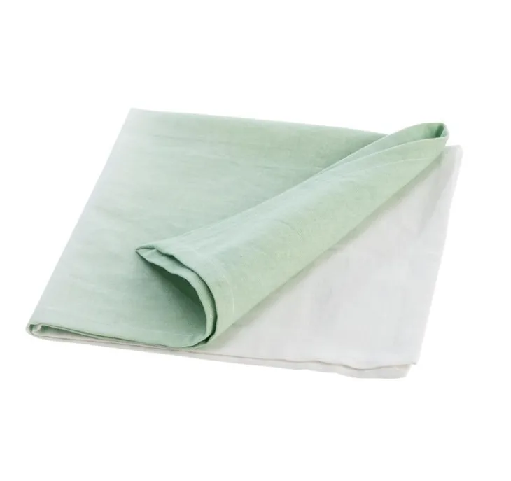 Serviette de table tie and dye coloris multicolore en coton - 40 x 40 cm