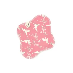 Serviette hygiénique lavable en coton bio Alterosac taille S – 15,5 x 19,5 cm