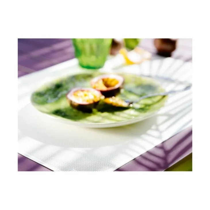 Set de table blanc