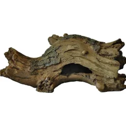 Sf Log Wood S Déco Résine 17,5x10x8 cm