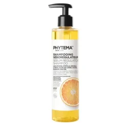Shampoing Séborégulateur cheveux gras Flacon pompe 250 ml orange