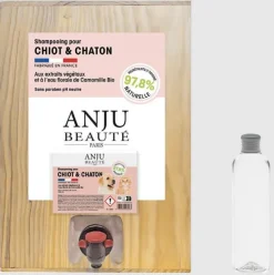 Shampooing pour chiot eau florale camomille bio Anju beauté - 250 ml
