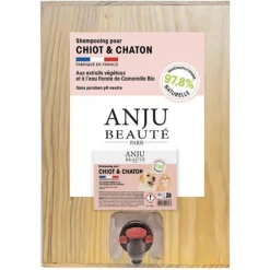 Shampooing pour chiot eau florale camomille bio Anju beauté - 250 ml