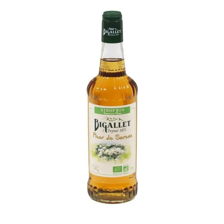 Sirop de fleur de sureau bio - 70 cl