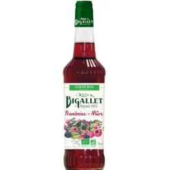 Sirop de framboise-mûre bio 70 cl