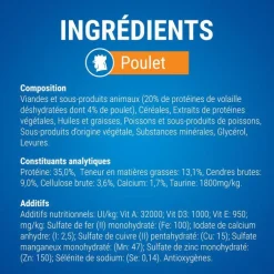 Snack à mâcher pour chat Dentalife Cat Poulet 40 g
