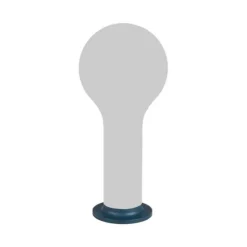Socle aimanté en aluminium Fermob pour lampe Aplö coloris bleu Acapulco - Ø 8 cm