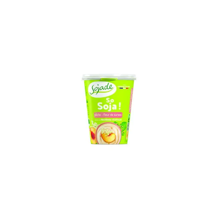 Sojade pêche fleur de sureau - 400 g