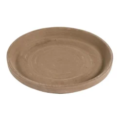 Soucoupe coloris marron - Ø 28 cm