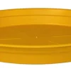 Soucoupe en plastique recyclé jaune pollen Cocoripot - Ø 50 cm