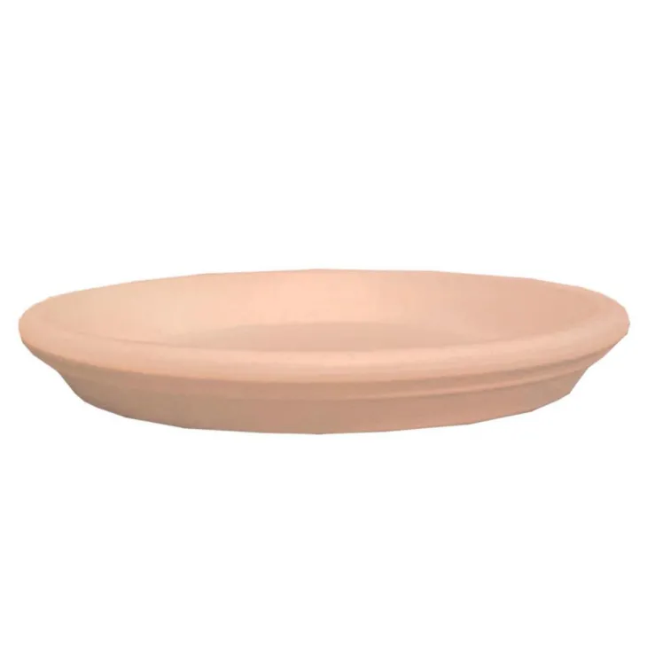 Soucoupe en terre cuite Poterie du Bousquet Costa - Ø 47 x H 4,5 cm
