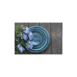 Soucoupe gamme Les poteries d'Albi coloris bleu Ø 22 x 3 cm