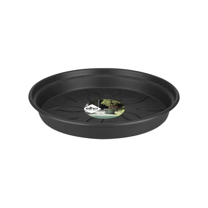 Soucoupe Green Basics 10 cm noire ELHO