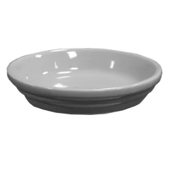 Soucoupe gris clair pour pot horticole - Ø 10 cm x H2 cm