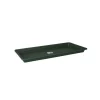 Soucoupe rectangulaire Leaf Green XXL - 54,9x25,7x4,6 cm