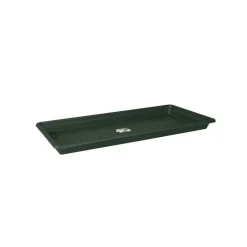 Soucoupe rectangulaire Leaf Green XXL - 54,9x25,7x4,6 cm