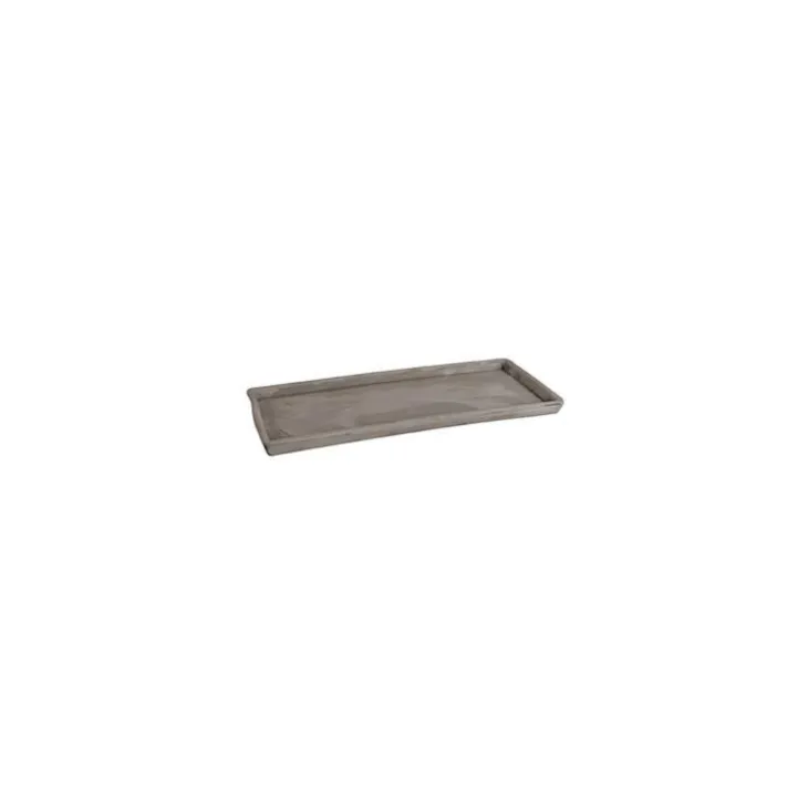 Soucoupe rectangulaire L.17x32