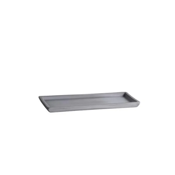 Soucoupe rectangulaire L.17x32