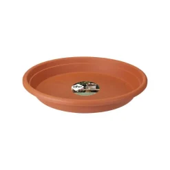 Soucoupe Ronde couleur terre cuite - Ø 48x6.9 cm