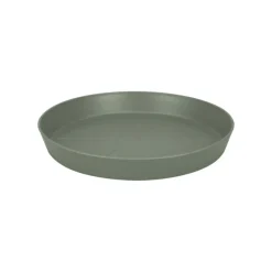 Soucoupe ronde vert pistache en polypropylène recyclé Elho Loft Urban – Ø 14 cm