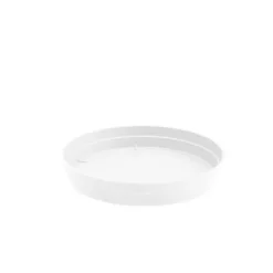 Soucoupe Toscane Blanc D.22,5 x H3,8 cm