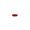Soucoupe Toscane Rouge rubis D.15 x H3 cm