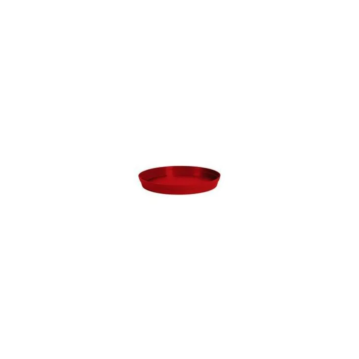 Soucoupe Toscane Rouge rubis D.54 x H7,5 cm